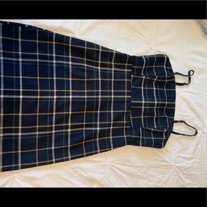 Plaid forever21 mini dress.